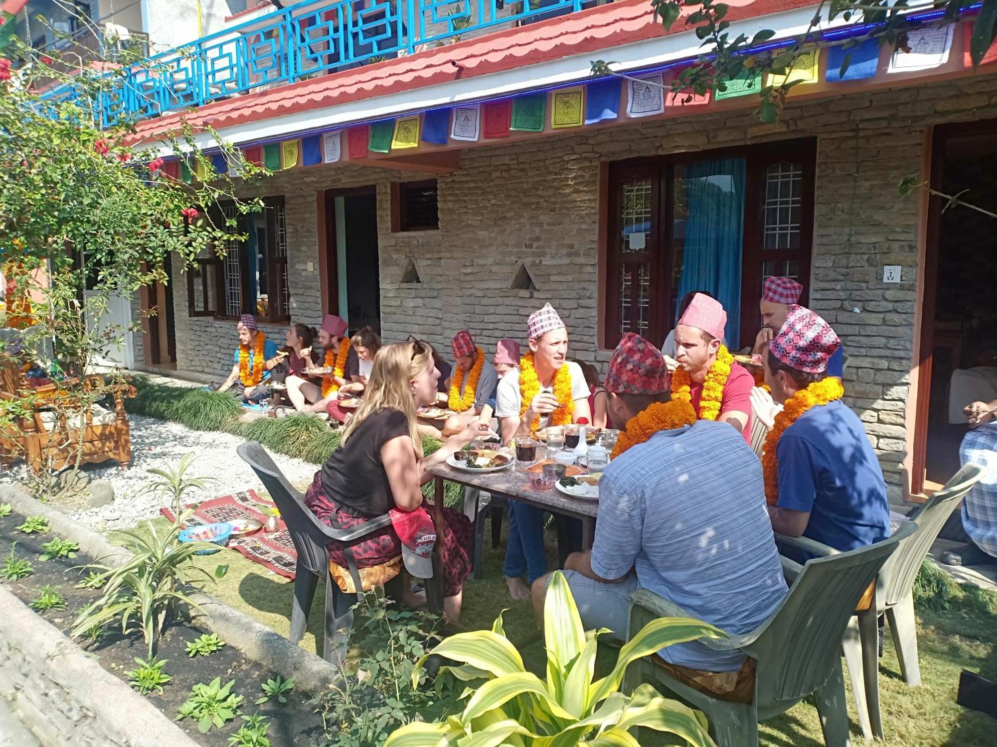 Little Pilgrim Family Lodge Pokhara Exterior photo